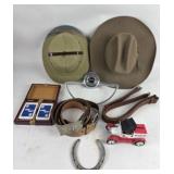 Western Hats, Steering Wheel, Royal Caribbean Card