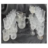 Crystal Drinkware Including Goblets, Tumblers, Pit