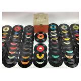 45 RPM Vinyl Records The Beatles, Paul Simon, Ray