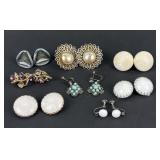 Vintage Clip on Earring Collection