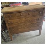Tiger Oak Chest Of Drawers - 4 Drawers 17.5 in. X