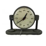 Industrial General Electric Double-Sided Clock