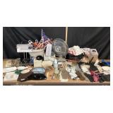 Leather Gloves, Clutch Purses, Metal Desk Lamp, Ro