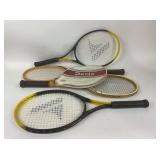 Davis, Wilson, Spalding Tennis Rackets
