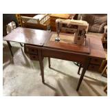 Singer sewing machine 401A table