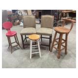 5 barstools
