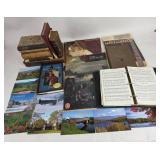 Books, Hymnals, Postcards Featuring Vermont, New H