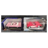 Sunnyside 1959 Cadillac, Welly 1957 Corvette 1:24