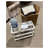 6 filters, shelf, furniture floor pads
