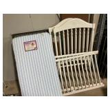 Crib, mattress