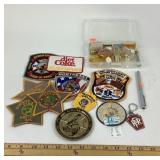 Police Patches, Keychains, Perfume Bottles