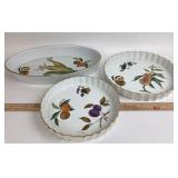 Royal Worcester Porcelain Platters