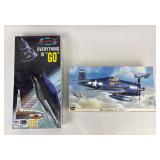 Atlantis Model Kits V-2 Rocket, F4U-1A Corsair