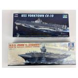 USS Yorktown CV-10, USS John C. Stennis Model Kits