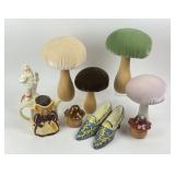 Flora Bunda Mushrooms, Lenox Santa, Tony Wood Pitc