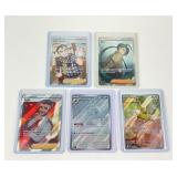 5 Pokemon full art cards