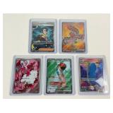5 Pokemon full art cards
