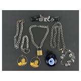 Jewelry Collection Chains, Necklaces, Earrings,