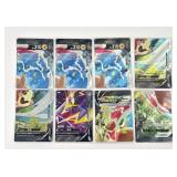 (8) Pokemon V-UNION Cards: Burst wheel, Electric