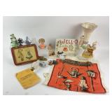 Vintage decor, Bunny Vase, Figurines, Signs, Bells