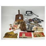Sewing Supplies, Tools, Needle Books, Iron