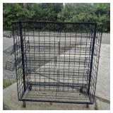 Media Rack - 2 Sided With Racks On End - On