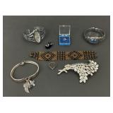 WM Rogers flatware bracelet, beaded Bracelet,