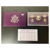 1989 United States Mint Proof Set With JFK half