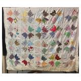 Hand-Sewn Butterfly Quilt Top