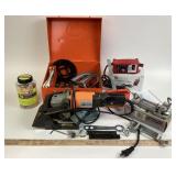 Chicago Plate Joiner, Ryobi Biscuits, Black & Deck