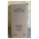Single Pedestal Dressing Table in box