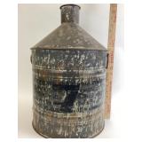 Weathered Metal Canister