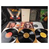 Vinyl Records ZZ Top, Jim Croce, Linda Ronstadt
