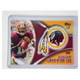 Robert Griffin III Rookie Logo Patch Card NFL
