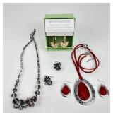 Designer Fashion Necklace & Earring Sets & NIB