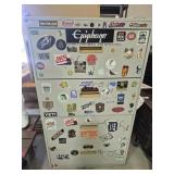 File Cabinet - 4 Drawer Covered In Stickers 17.5