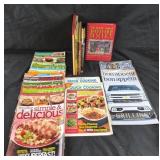 Cookbooks, Food Magazines Including Black Family D