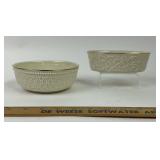 Lenox Ivory Bowls With Gold Trim