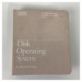IBM Disk Operating System Manual With Disks