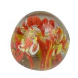 Decorative Art Glass Paperweight