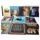 Vinyl Records: Elvis Presley, Beach Boys, Roberta