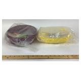 Tortilla Keepers, Purple And Yellow