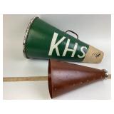 Early 20th Century Megaphones