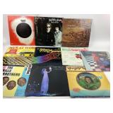 10 vinyl records: Men at Work, Stevie Nicks,