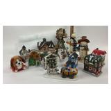 Christmas Village Houses, Holiday Figurines