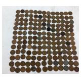 Wheat Pennies Circa Early To Mid-20th Century