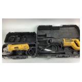 DeWalt Angle Grinder, Reciprocating Saw