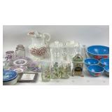 Pitcher, Glassware, Decorative Glasses