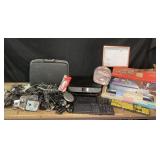 Samsonite Suitcase, Keyboards, Pocket Radio, Fan K