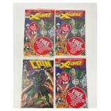 3- X-Force #1 Polybagged Sealed Rob Leifeld w/